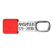 KNIPEX TetheredTool Clips rood 30 mm (10 stuks) 00 62 10 TR-2