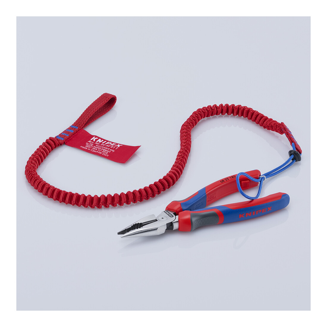 KNIPEX TetheredTool Clips rood 30 mm (10 stuks) 00 62 10 TR