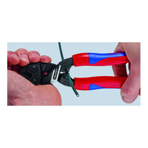 KNIPEX Tronchese CoBolt® 71 02 200 T nera bonderizzata, 200mm