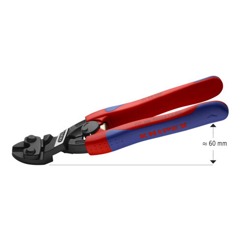 KNIPEX Tronchese CoBolt® 71 22 200 bonderizzata nera, 200mm