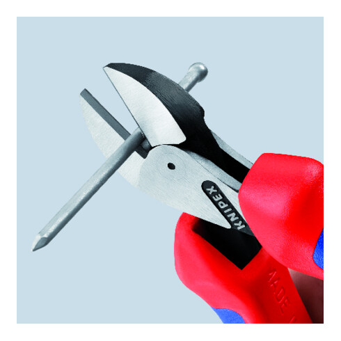 KNIPEX Tronchese laterale compatta X-Cut® 73 02 160 ad alta trasmissione, bonderizzata nera, 160mm