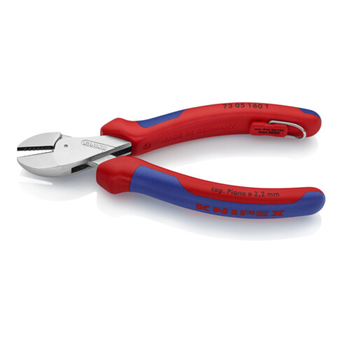 KNIPEX Tronchese laterale compatta X-Cut® 73 05 160 T cromata, 160mm