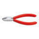 KNIPEX Tronchese laterale cromata con rivestimento in plastica, 125mm-1