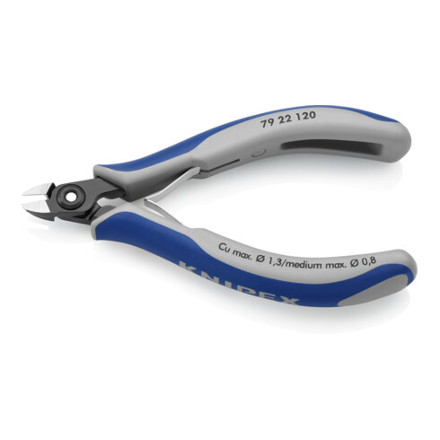 KNIPEX Tronchese laterale di precisione per elettronica 79 22 120, brunita 120mm