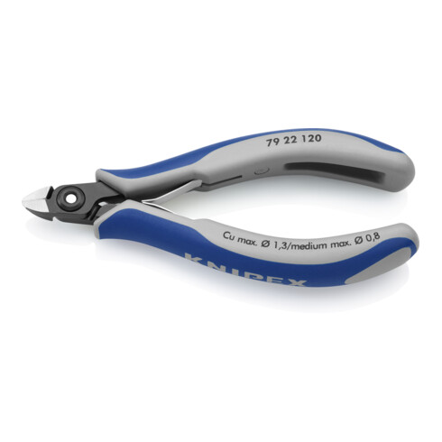 KNIPEX Tronchese laterale di precisione per elettronica 79 22 120, brunita 120mm