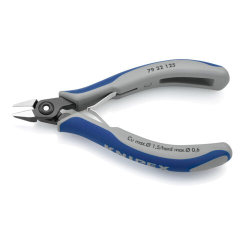 KNIPEX Tronchese laterale di precisione per elettronica 79 32 125, brunita 125mm