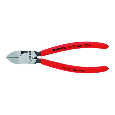 KNIPEX Tronchese laterale per cavi in fibra ottica 72 51 160, 160mm