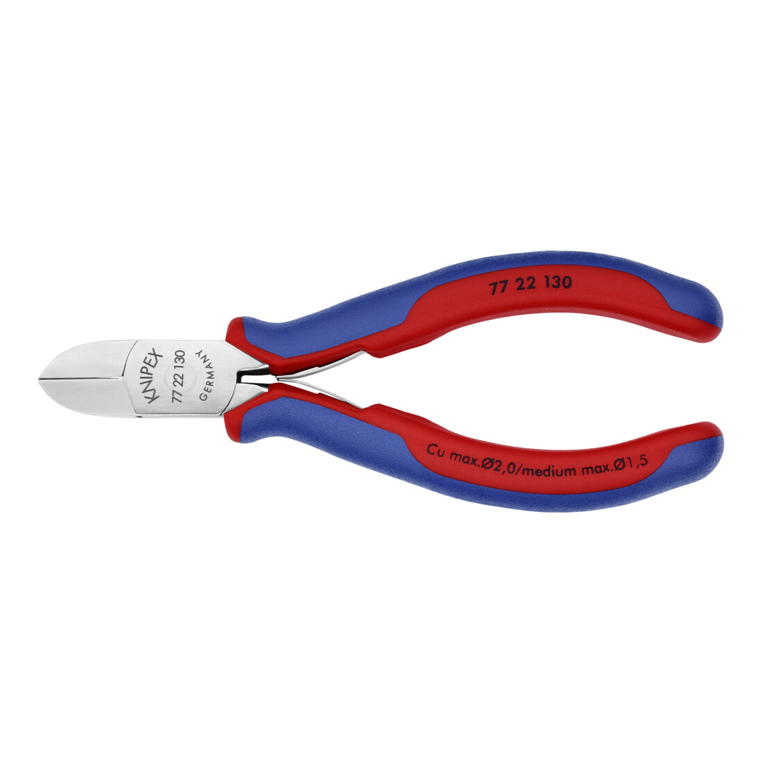 KNIPEX Tronchese laterale per elettronica 77 22 130, 130mm