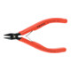 KNIPEX Tronchese laterale per elettronica, testa a punta con supporto per filo, 125Hmm-1