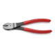 KNIPEX Tronchese laterale tipo forte 74 01 180 bonderizzata nera, 180mm-2