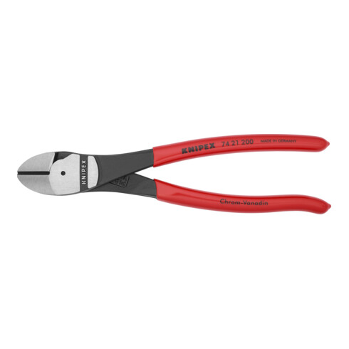 KNIPEX Tronchese laterale tipo forte 74 21 200 bonderizzata nera, 200mm