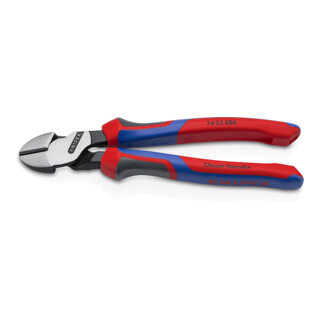 KNIPEX Tronchese laterale tipo forte 74 22 200, bonderizzata nera, 200mm