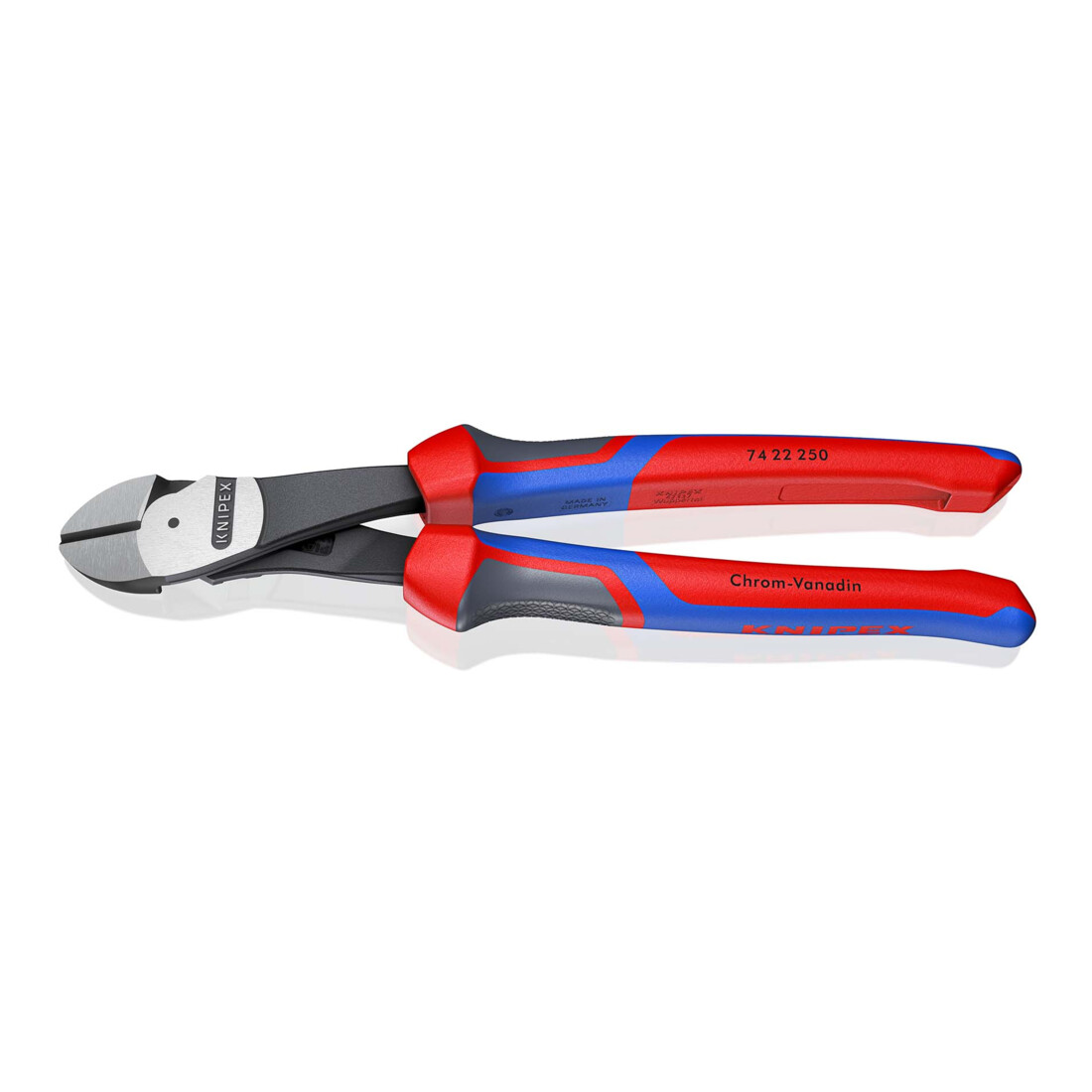 KNIPEX Tronchese laterale tipo forte 74 22 250 bonderizzata nera, 250mm