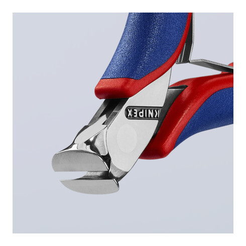 KNIPEX Tronchese per meccanica con tagliente frontale 64 12 115, 115mm