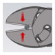 KNIPEX TwinForce®, Pince coupante de côté haute performance Knipex-4