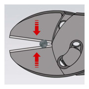 KNIPEX TwinForce®, Pince coupante de côté haute performance Knipex-4