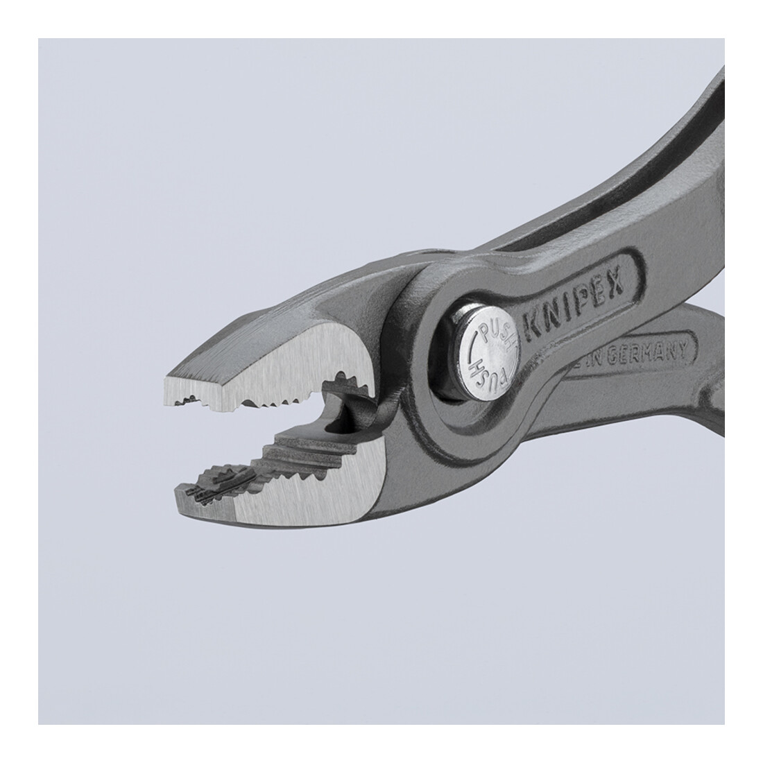 KNIPEX TwinGrip voor- en zijklem 150 mm grijs comfortgrepen 82 02 150
