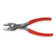 KNIPEX TwinGrip voor- en zijklemgrijptang 150 mm grijs, antislip kunststof gecoat 82 01 150