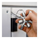 KNIPEX TwinKey®, pour toutes les armoires et systèmes de fermeture standard Knipex