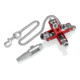 Knipex Universal-Schlüssel ''Bau'' für gängige Schränke und Absperrsysteme 90 mm-1