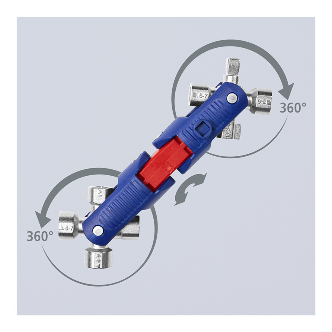 KNIPEX universele moersleutel JointKey Quadro, type: 1