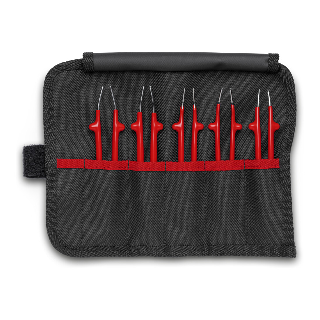 KNIPEX Universele pincetset geïsoleerd 5-delig 90 mm 92 00 04