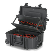 KNIPEX Valigia portautensili "Robust45" con ruote e manico telescopico integrati