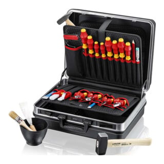 Knipex VDE Trousse à outils noire, 24 pièces 00 21 05 HL S