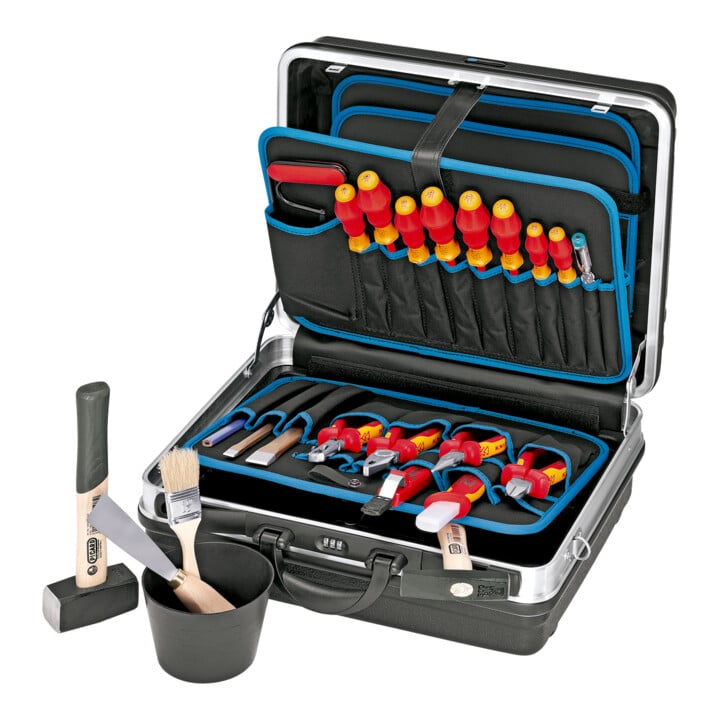 Knipex VDE Trousse à outils noire, 24 pièces 00 21 05 HL S
