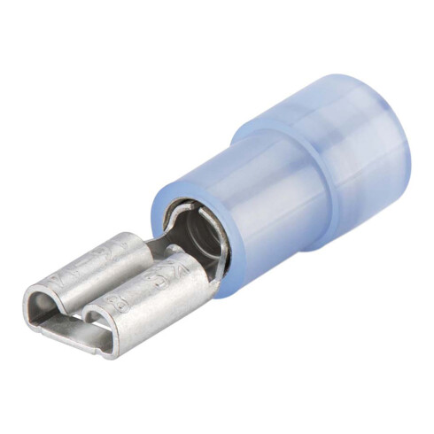 KNIPEX vlakke steekhulzen geïsoleerd 7,7x0,8 mm² voor kabel 1,5-2,5 mm² AWG 15-13 blauw