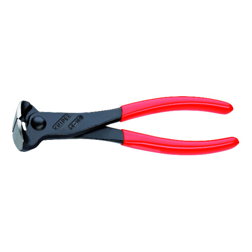 KNIPEX 68 01 180 EAN Vornschneider mit Kunststoff überzogen schwarz atramentiert 180 mm