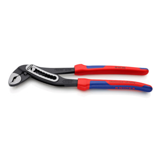 Knipex Wasserpumpenzange Alligator® schwarz atramentiert mit Mehrkomponenten-Hüllen 300mm