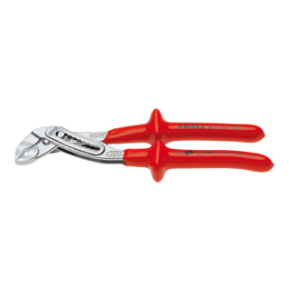 Knipex Wasserpumpenzange Alligator® verchromt tauchisoliert 300mm VDE-geprüft
