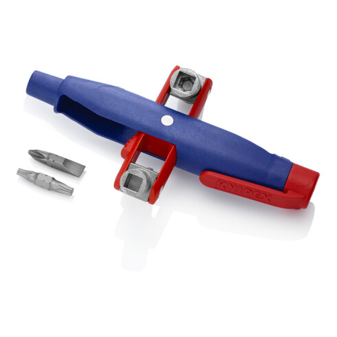 KNIPEX-Werk Chiavi maschio per quadri elettrici 00 11 07, per armadi e sistemi di chiusura comuni