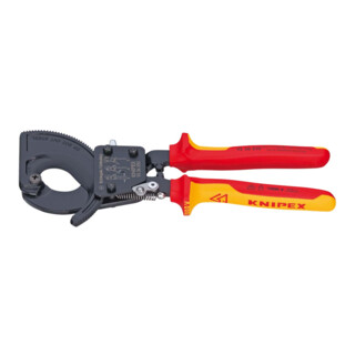 Kabelschneider Gesamt-L.280mm max.52 (380 mm²)mm Mehrkomp.-Hüllen VDE KNIPEX