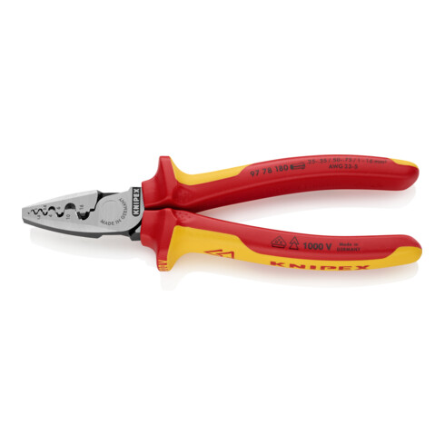 KNIPEX-Werk Pinza per capicorda 97 78 180, 180mm