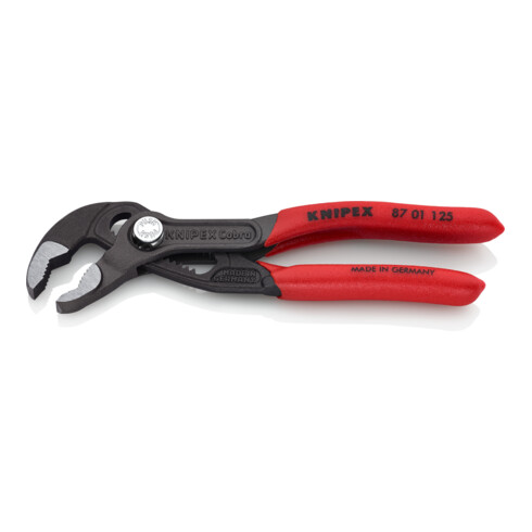 KNIPEX Pinza regolabile per tubi e dadi Hightech, bonderizzata grigia