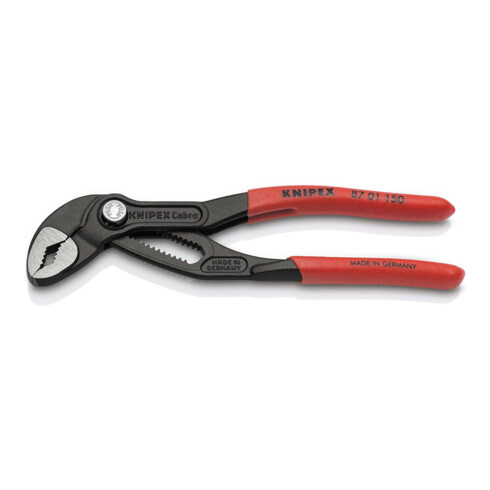 KNIPEX Pinza regolabile per tubi e dadi Hightech, bonderizzata grigia