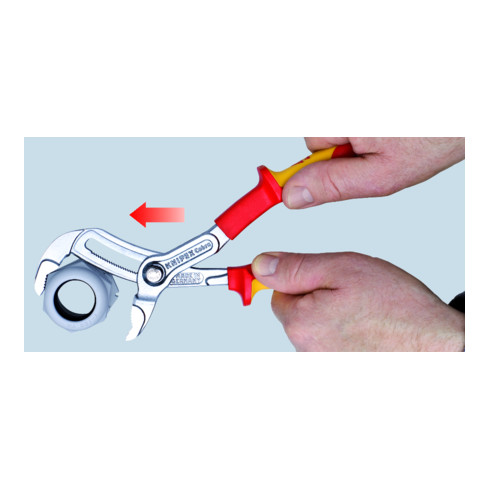 KNIPEX-Werk Pinza per tubi e dadi Cobra® 87 26 250, 250mm