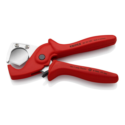 KNIPEX 90 20 185 PlastiCut® Schlauch- und Schutzrohrschneider aus zähem, glasfaserverstärktem Kunststoff 185 mm