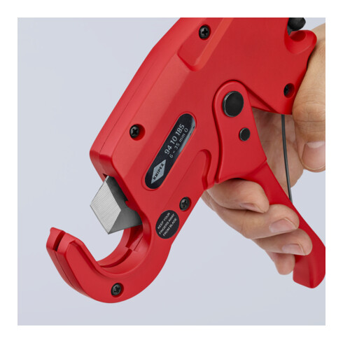 KNIPEX 94 10 185 Rohrschneider für Kunststoffrohre (Elektroinstallation) 185 mm
