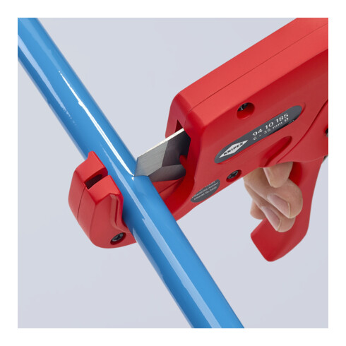 KNIPEX 94 10 185 Rohrschneider für Kunststoffrohre (Elektroinstallation) 185 mm