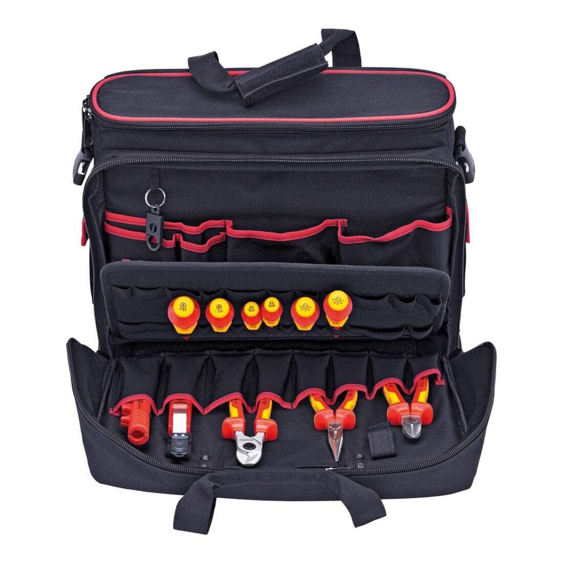 Knipex-Werk Sacoche pour ordinateur/outils noire, 11 pièces 00 21 10 V01