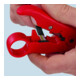 KNIPEX-Werk Spelafili per cavi coassiali e di trasmissione dati 16 60 06 SB, 125mm-3