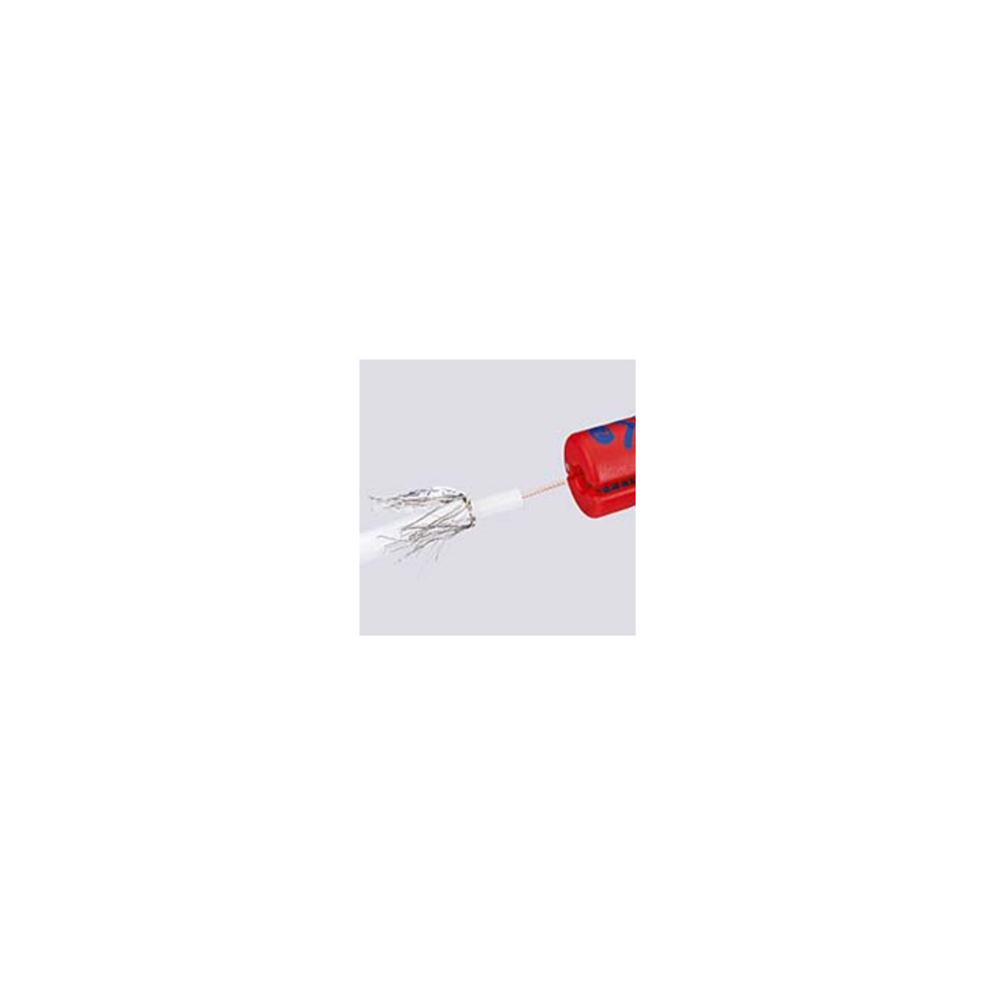 KNIPEX-Werk Spelafili per cavi coassiali universali 16 60 100 SB, 100mm