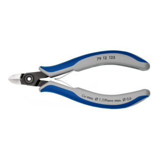 KNIPEX-Werk tronchese laterale di precisione 79 12 125, 125mm