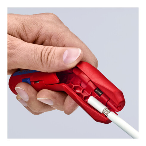 KNIPEX 16 95 02 SB ErgoStrip® Universal-Abmantelungswerkzeug für Linkshänder 135 mm