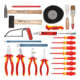 Knipex-Werk VDE-Werkzeugkoffer schwarz, 24-teilig 00 21 05 HL S
