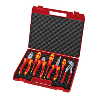 Knipex Werkzeug-Box für Elektromontage 7-teilig
