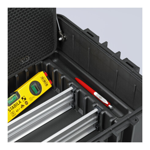 KNIPEX 00 21 37 LE Werkzeugkoffer "Robust45 Move" leer 428 mm